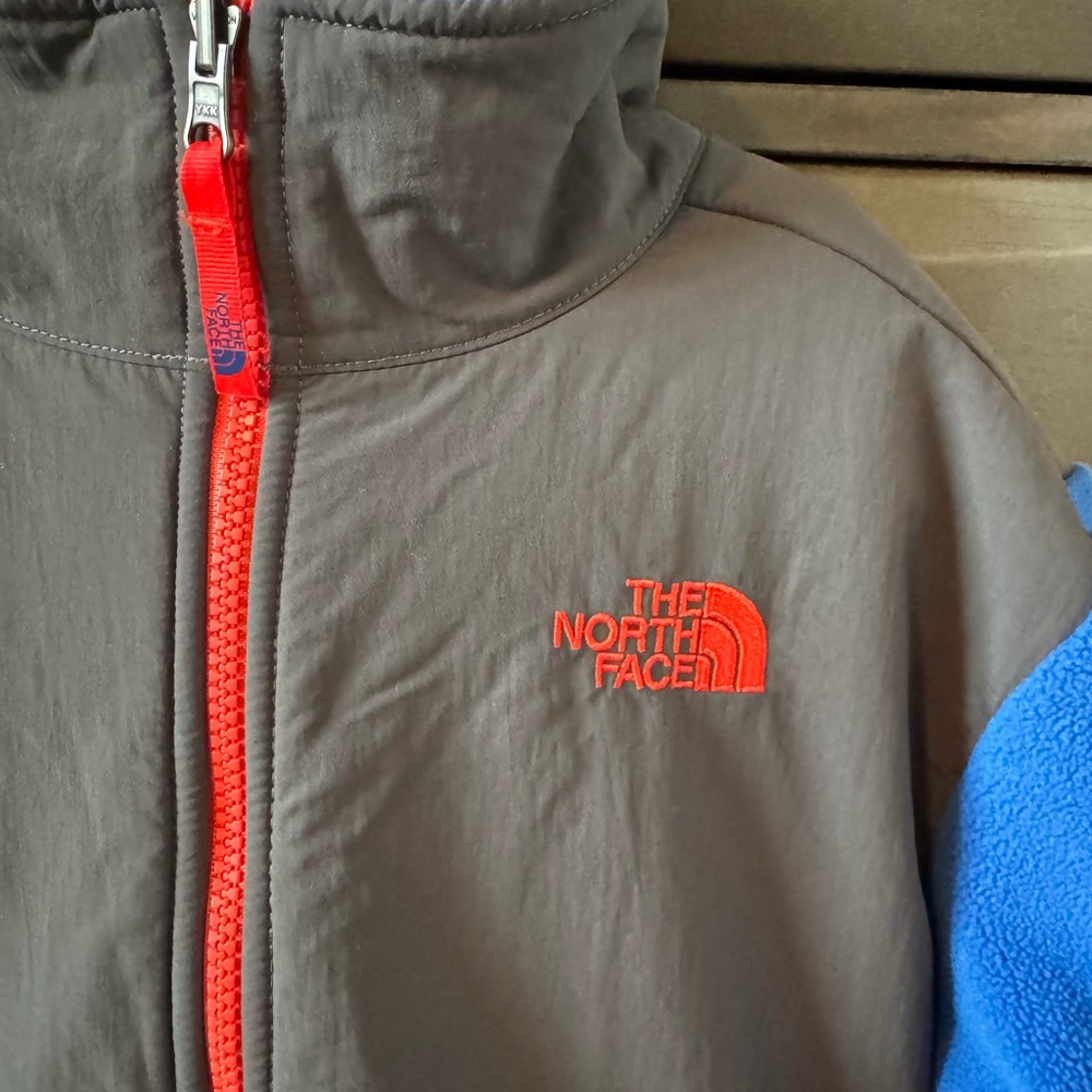 The North Face full zip fleece jacket Boys XL 18-20